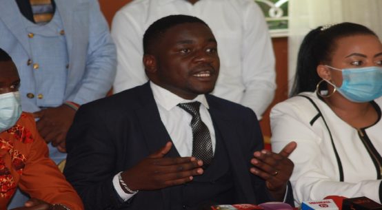 Health CS Mutahi Kagwe cites student leader Albert Maloba