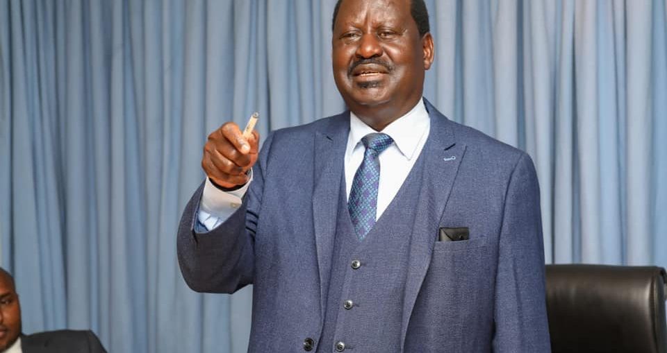 Raila Odinga to launch his 10 point Manifesto