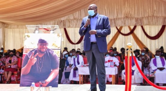 Big Mic, former Total Kenya CEO Joe Adewa's son laid to rest in Ugenya