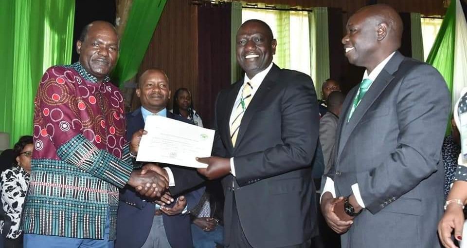 Deputy President William Ruto cleared to run for President