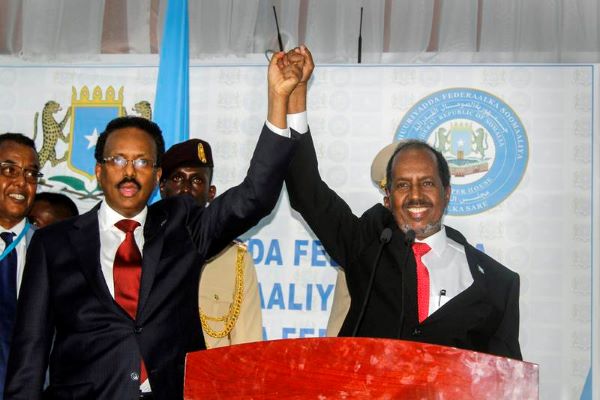 New Somali president Hassan Sheikh Mohamud Sworn in
