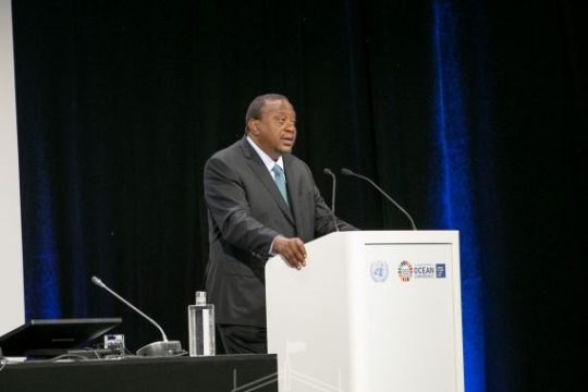 Uhuru calls for urgent global action to protect oceans