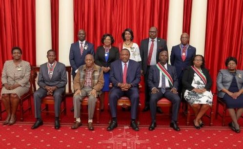 Uhuru confers state honours on PSC board members