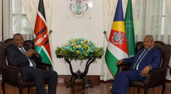Uhuru on a 3 day State visits of Seychelles