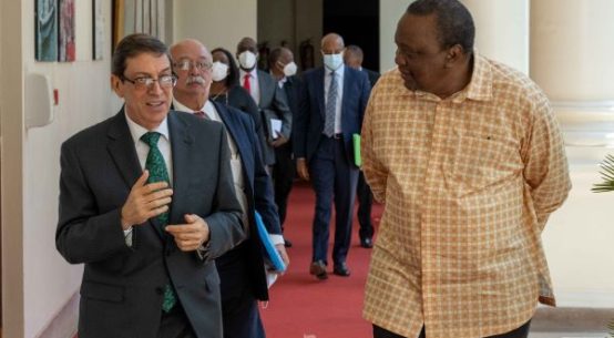 Uhuru holds talks with Cuban Foreign Affairs Minister