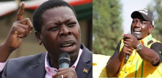 War of words between William Ruto and Wamalwa persist