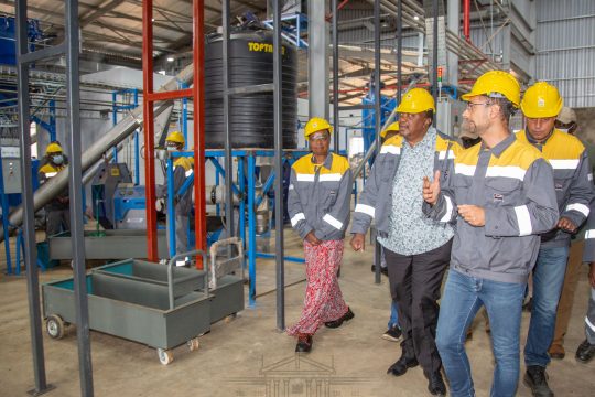 President Kenyatta inspects Kenya’s first agri-hub
