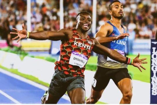 Omanyala wins 100 metres Gold in commonwealth games