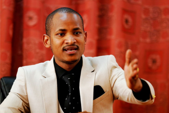 Babu Owino expresses his anger with the ODM Party