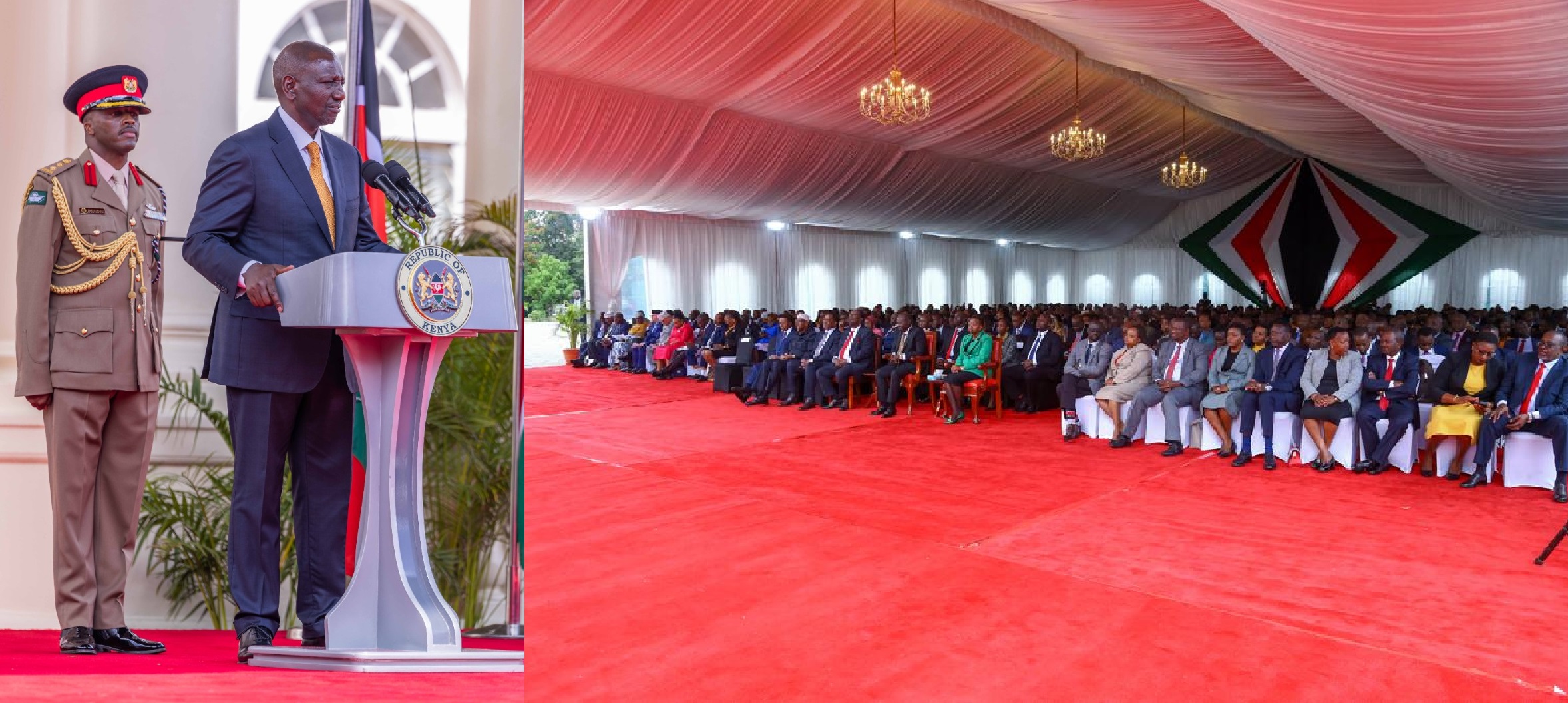 President Ruto Swearing In President Ruto swears in new CAS's, asks them to serve with diligence ...