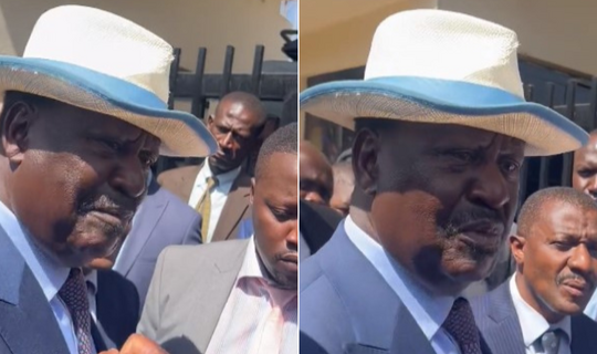Raila denied entry at the DCI headquarters.