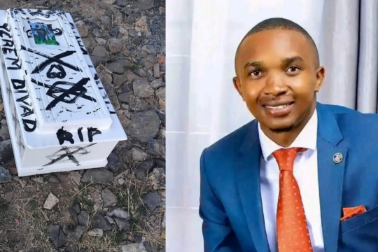 Morara Kebaso Speaks after a strange Coffin is dropped at his Workshop at night