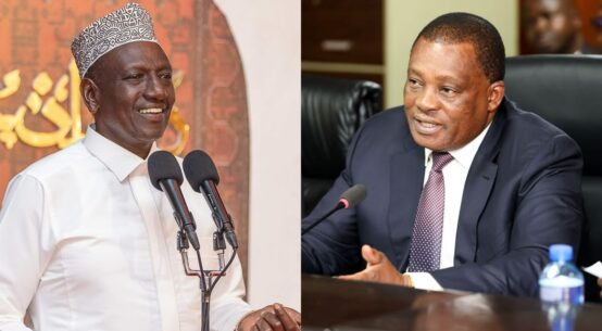 CS Muturi tells off Ruto for branding him incompetent
