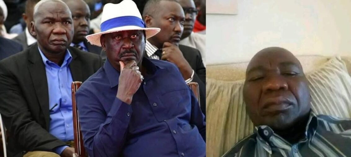 Raila Odinga's loyal Bodyguard George Oduor Dies
