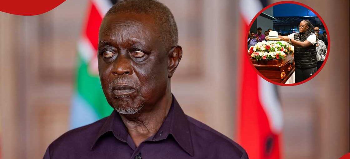 "At my age, I don't want my first wife to massage me, so I brought her helper."Oburu Odinga