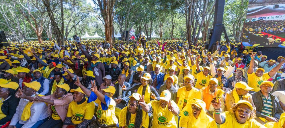 Facing Mount Kenya: Ruto's UDA Rally in Nyeri Aims to Cement 2027 Foothold