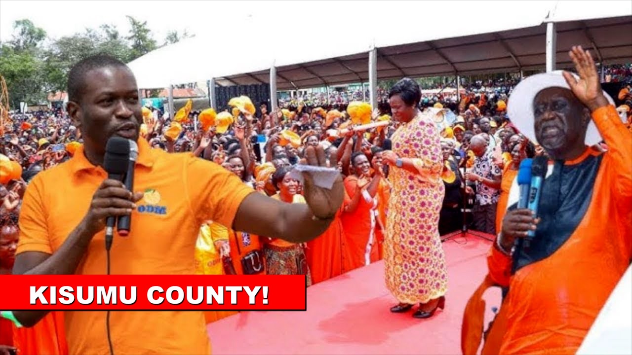 ODM Rift Deepens After Edwin Sifuna Leads Fiery Kisumu Rally - Nyanza Daily