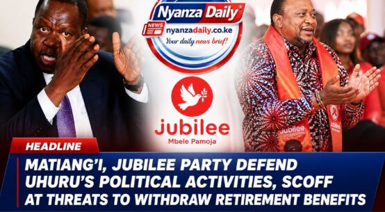 Matiang'i, Jubilee Party Defend Uhuru's Political Activities, Scoff at Threats to Withdraw Retirement Benefits