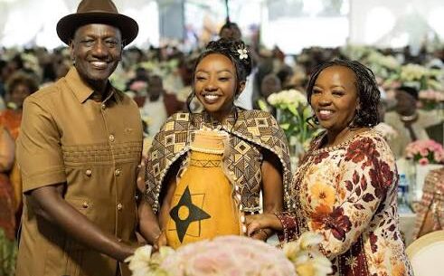 Ruto Praises "determined" Son-in-Law as Charlene-Isaya Union Celebrates Kenya-Tanzania Bonds