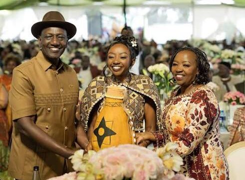 Ruto Praises "determined" Son-in-Law as Charlene-Isaya Union Celebrates Kenya-Tanzania Bonds